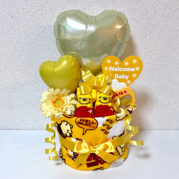 プーさん❤︎おむつケーキ 出産祝い❤︎ディズニー 雑貨・その他 