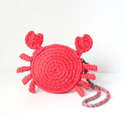 [SiMPLE FUN Crafts手織りバッグ]子供用動物型織りバッグ（小c）/スポットワン 2枚目の画像