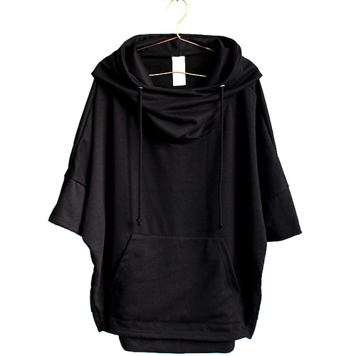 ドルマン風スウェットポンチョパーカー パーカー albino 通販