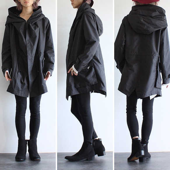 ビッグフードバルーンモッズコート 