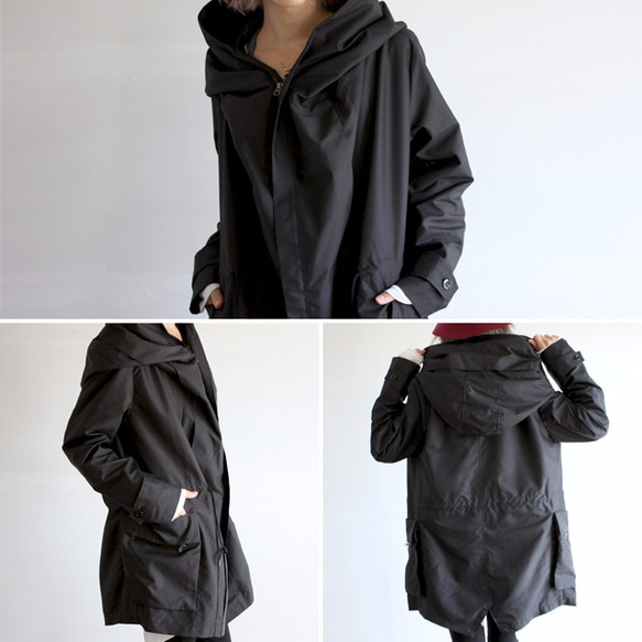 ビッグフードバルーンモッズコート 