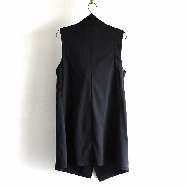 アフガンネックロングベスト