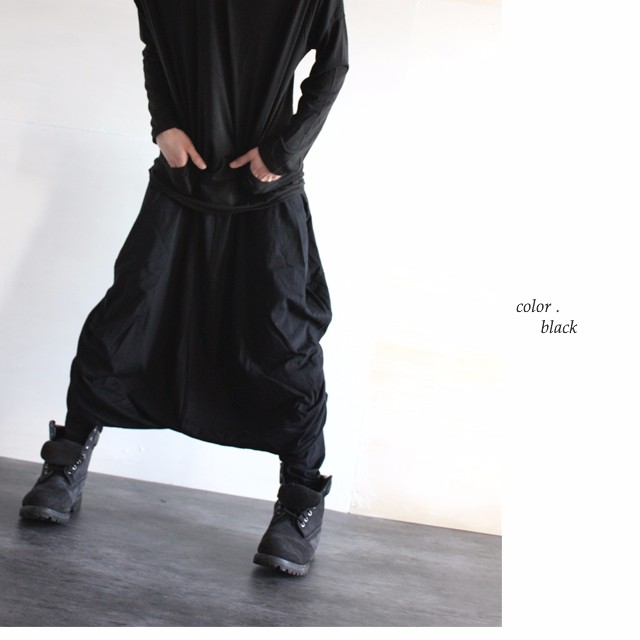 バルーンシルエットサルエルパンツ