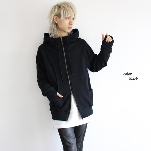 REBECCA フード付きパーカー 黒 Mサイズ - メルカリ