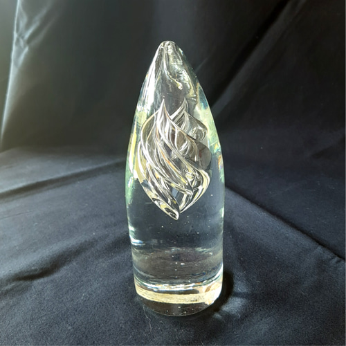 氷筍(ひょうじゅん) ガラスオブジェ 立体・オブジェ ガラス日和 通販