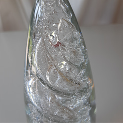 氷筍(ひょうじゅん)　ガラスオブジェ 6枚目の画像