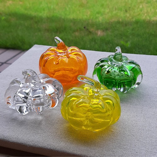 カボチャの像 ガラス 工芸品~ 【公式通販】