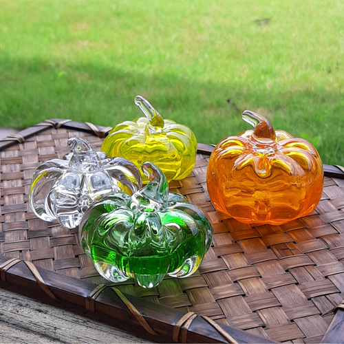 琉球ガラスかぼちゃインテリア