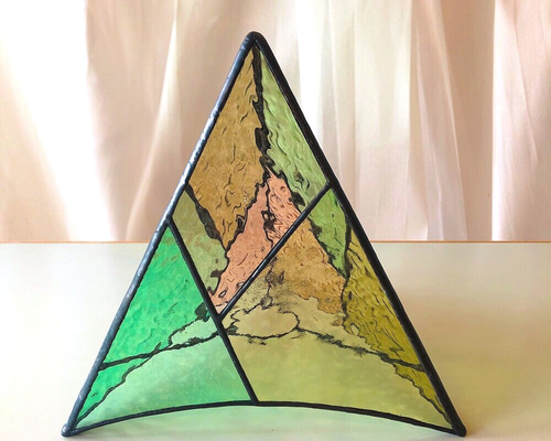 ステンドグラス「月とピラミッド」 ステンドグラス「月とピラミッド」 1_b20d376b84af205ac3b8cf2310af