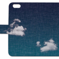 雲の手帳型スマホケース《iPhone対応》 3枚目の画像