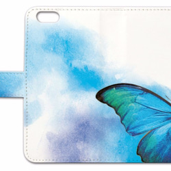 手帳式手機殼的蝴蝶“iPhone兼容” 第3張的照片