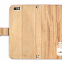 木柄/筆記本型手機殼“iPhone兼容” 第2張的照片