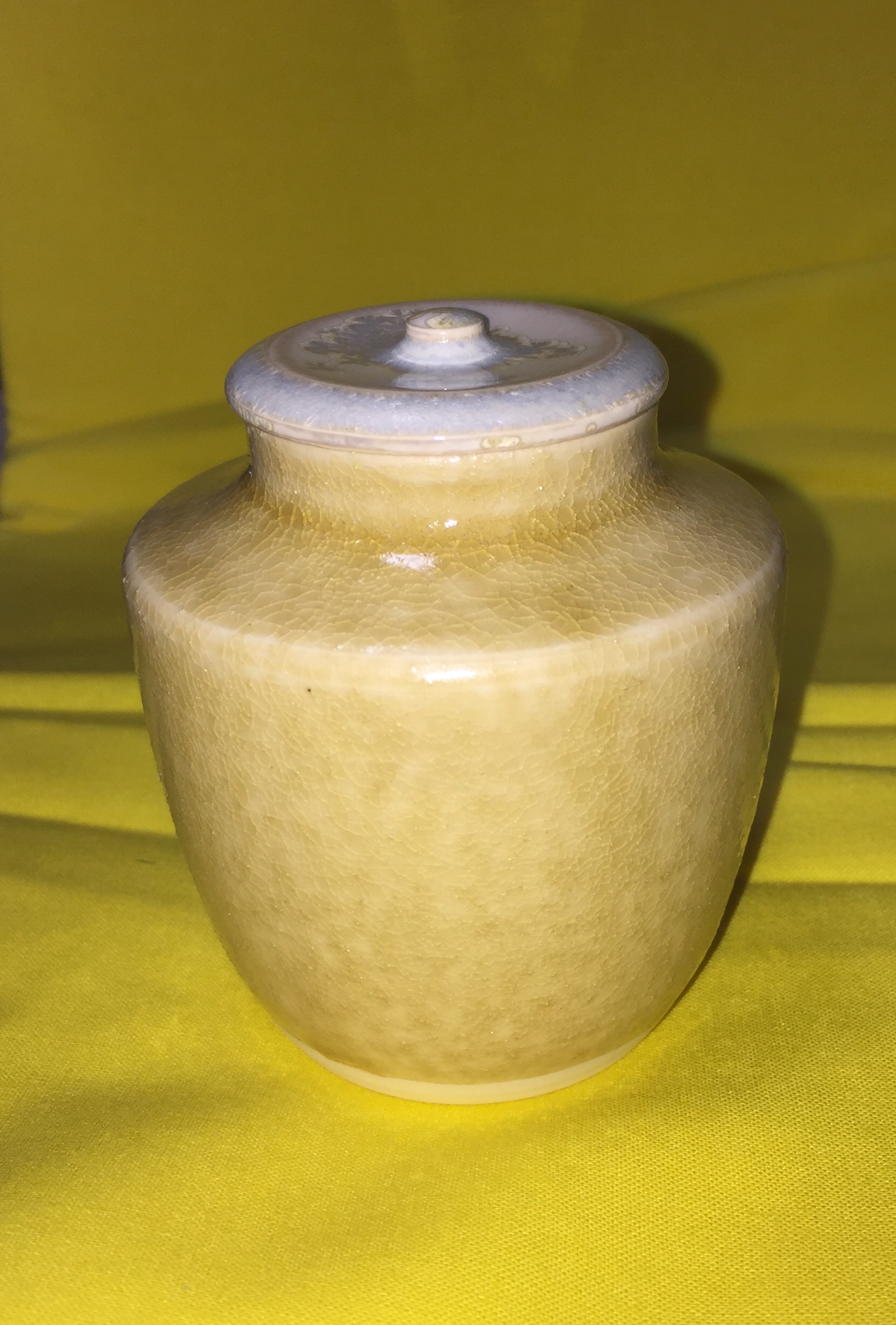 黄瀬戸肩衝茶入 その他アート shingo 通販 4470608｜Creema(クリーマ)