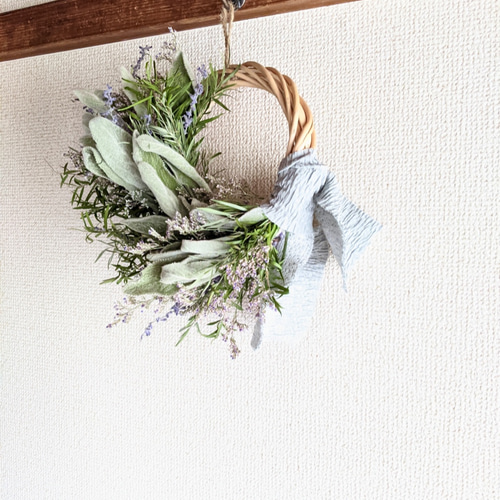 夏☀︎SALE！ブルーファンタジアのハーフリース／ブーケスワッグセット 夏☀︎SALE！ブルーファンタジアのハーフリース／ブーケスワッグセット