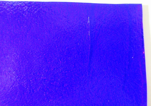 モレッティ　フュージング用板ガラス13　コバルトブルー　14.2x11.1x0.3cm　1枚 6枚目の画像