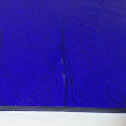 モレッティ　フュージング用板ガラス13　コバルトブルー　14.2x11.1x0.3cm　1枚 8枚目の画像