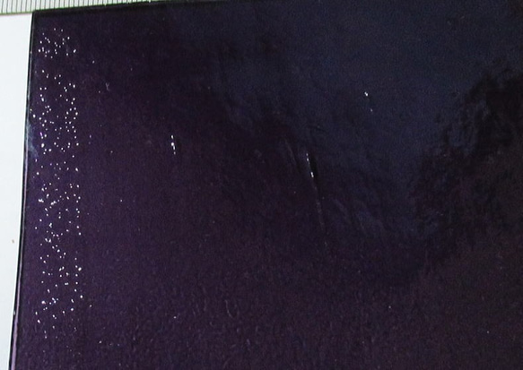 モレッティ　フュージング用板ガラス24　パープル　17.1x16x0.15cm　1枚 10枚目の画像