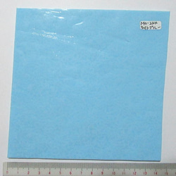 モレッティ　フュージング用板ガラス43　ライトブルー　大きさいろいろパック 1枚目の画像