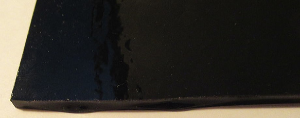 モレッティ　フュージング用板ガラス44　ブラック　13.8x11.2x0.3cm　1枚 6枚目の画像