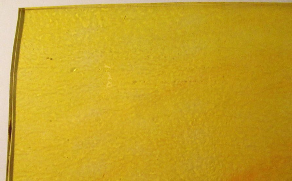 モレッティ　フュージング用板ガラス49　オレンジ　14.2x12.3x0.2cm　1枚 3枚目の画像