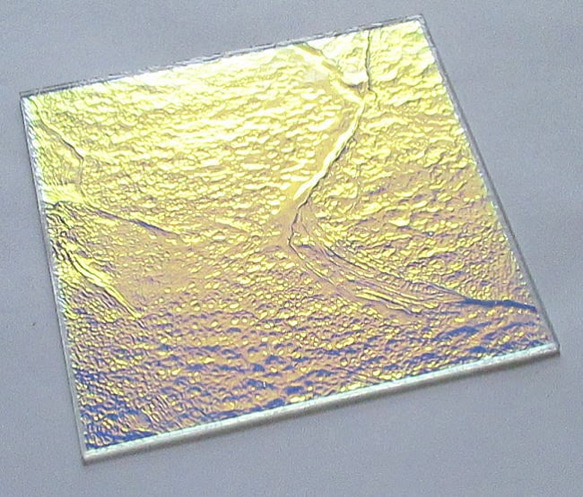 フュージング用ダイクロガラスB　 10x10x0.2cm　1枚 6枚目の画像