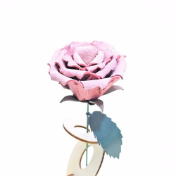[レザーローズ|]こするワックス赤い革型押し革素材のバッグ無料バレンタインの花は、イタリアの革ベジタブルなめしの革革DIYこする 6枚目の画像