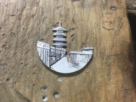 シトリントパーズとイエローサファイアのシルバーペンダント３