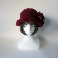 剩餘1件【定做】漂亮的複古摩登帽子（紅/混色） 第1張的照片