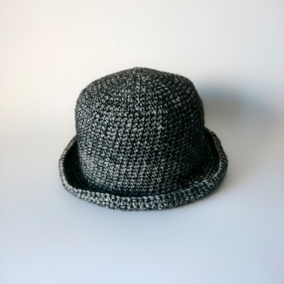 [按訂單生產]漂亮的複古現代帽子（黑色，混色） 第7張的照片