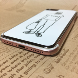 オシャレおじさん iPhone7ケース 4枚目の画像