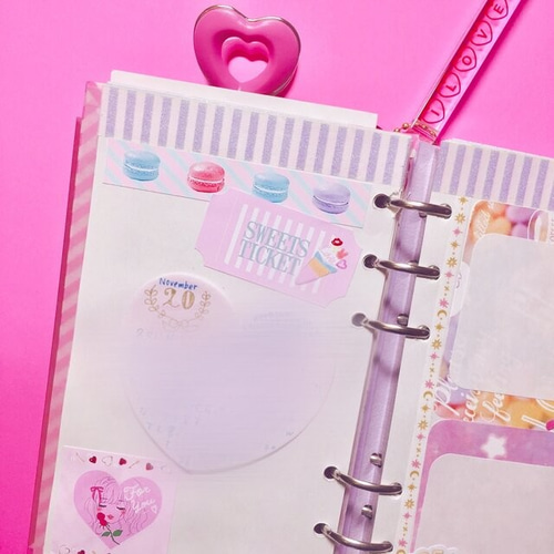 ♡ゆめかわフレークシールno.3 シール・ステッカー 夢乃中もなか 通販