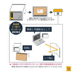 1柄×10枚『11漆喰の塗り壁(Aオフホワイト)』FrameCue 撮影背景になるペーパーランチョンマット （A3サイズ 6枚目の画像