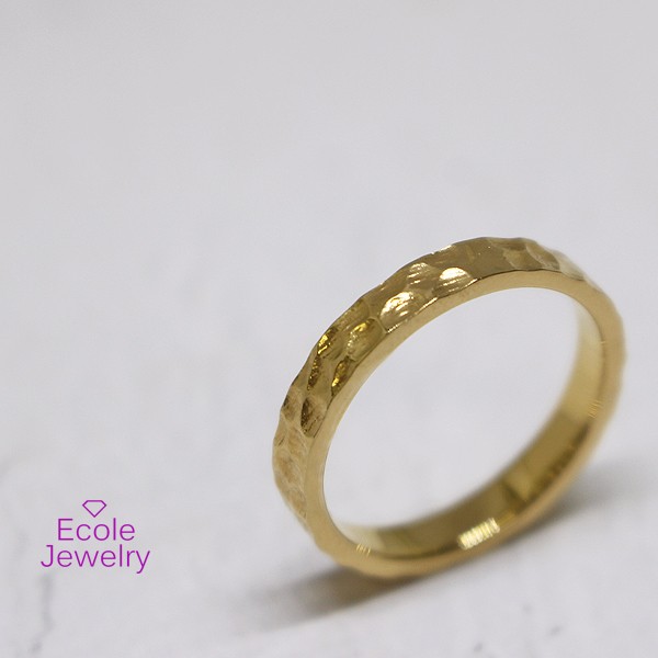 キラキラ✨K18プレーティングリング