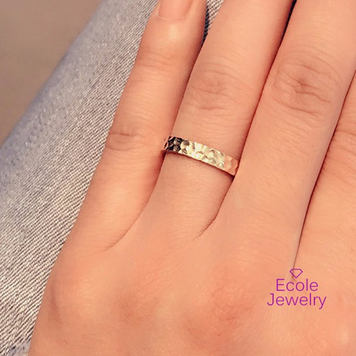 キラキラ✨K18プレーティングリング 指輪・リング Ecole-Jewelry 通販 