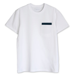 POCKET ON POCKET T-SHIRTS WHITE 1枚目の画像