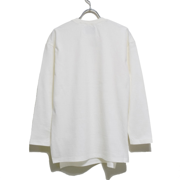 Long sleeves 9分袖 off-white 2枚目の画像