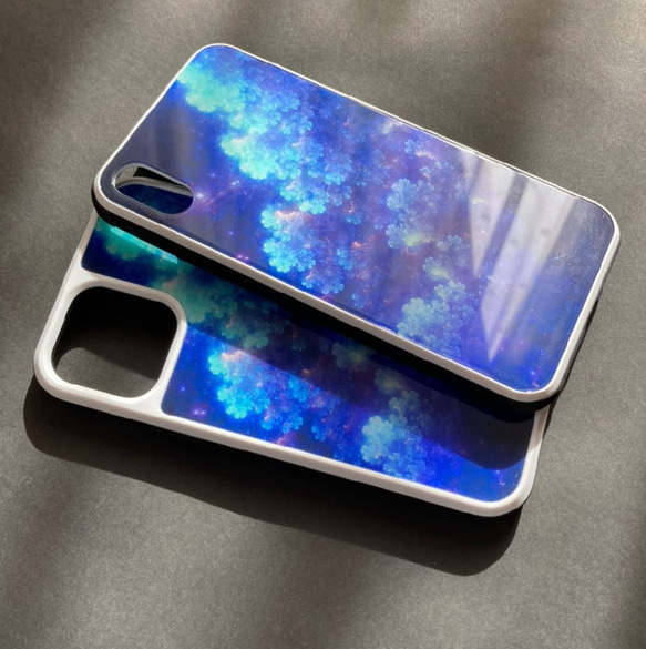 【数量限定10点 夏の福袋】青藍 - 強化ガラスiPhoneケースセット【iPhone全機種対応】 3枚目の画像