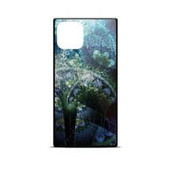 雉爾 - 和風 四角型 強化ガラスiPhoneケース / 22SS【iPhone全機種対応】 4枚目の画像