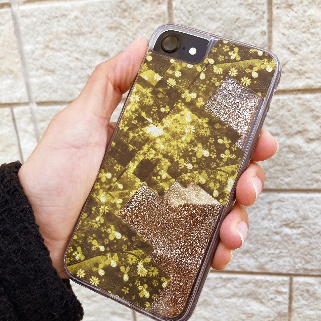 漆髪珠礫 - 和風 グリッターケース / 22SS【iPhone全機種対応】