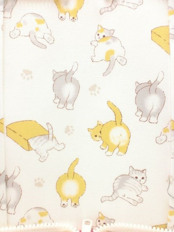 B6サイズの手帳・ブックカバー「プリケツ☆」 3枚目の画像