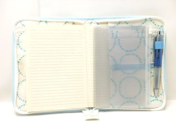 B6サイズの手帳・ブックカバー『スター☆レオパード』 3枚目の画像