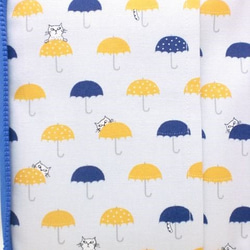 B6サイズの手帳・ブックカバー「傘とねこ」 3枚目の画像