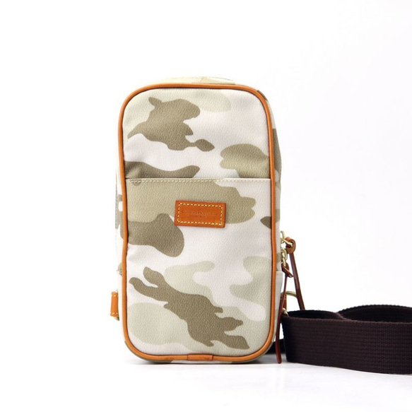 迷彩PVC ボディバッグ ワンショルダー 3色展開 豊岡製 ショルダー  