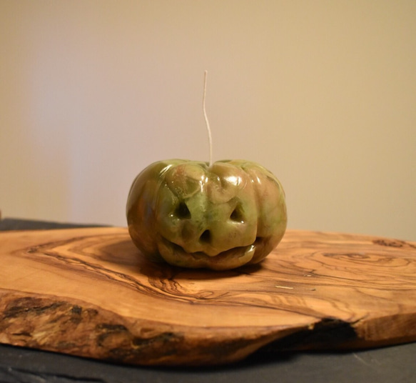 ハロウィン キャンドル【pumpkin】 2枚目の画像