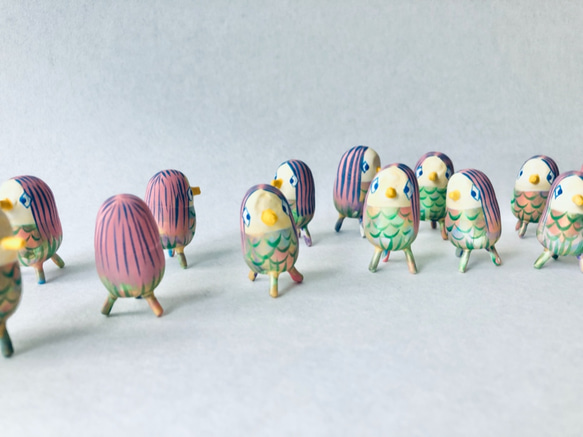 アマビエさま　粘土細工ひねり人形　追加制作販売始めました。 5枚目の画像