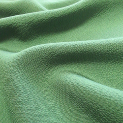 綠色純色真絲探戈千里面No.18-3【長50厘米×寬37厘米】解開絎縫日本布面料被撕下 第2張的照片