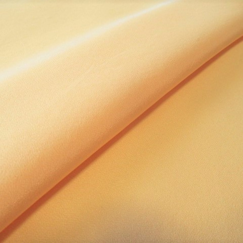 淡い山吹色 色無地 八掛生地 正絹錦紗ちりめん 丹後ちりめん No.77