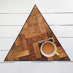 【受注製作・オーダーメイド可】T11 ヘリンボーン コーヒー テーブル サイドテーブル  ブルックリン インダストリアル 3枚目の画像