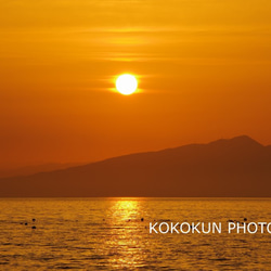 有明海の朝の風景「ポストカード５枚セット」 4枚目の画像