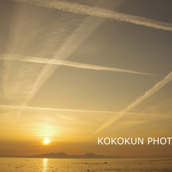 有明海の朝の風景2「ポストカード５枚セット」 2枚目の画像